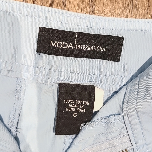 2/$25 Pretty baby blue shorts. Size6 - Picture 3 of 4